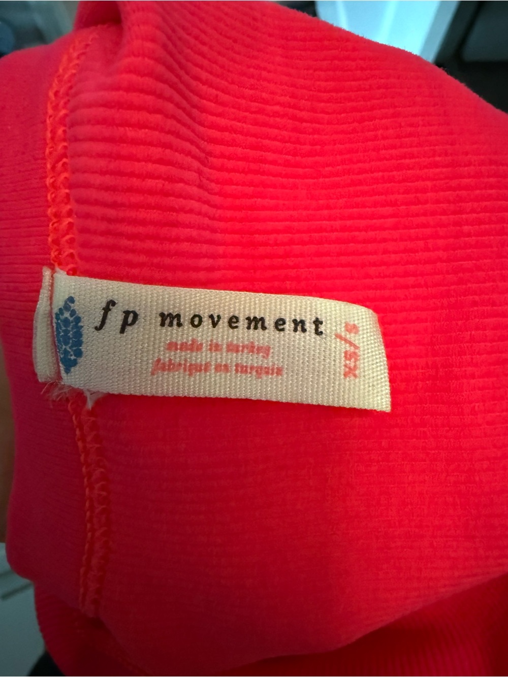 All Clear Solid Cami Free People Movement Ribbed Cropped Tank - Hot Pink - Picture 4 of 4